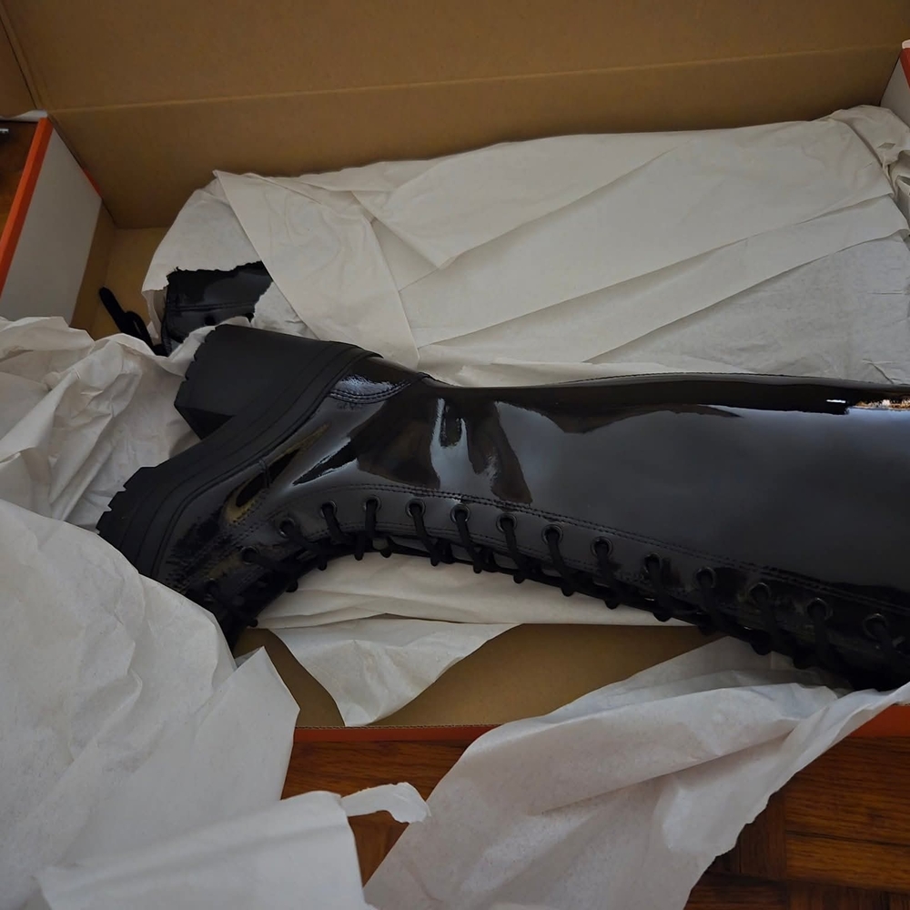 Converse Black Heeled Boots